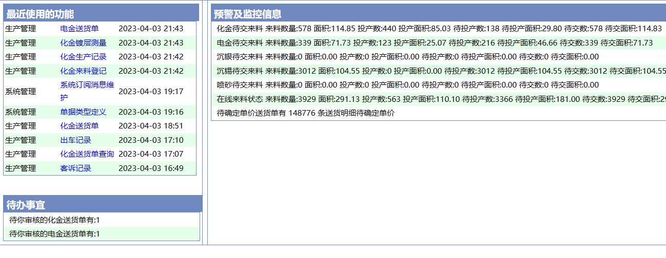 系統導航頁